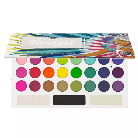 BH Cosmetics Take Me Back To Brazil 35 Color Pressed Pigment Palette | Glambot.com - Best deals on bh-cosmetics cosmetics