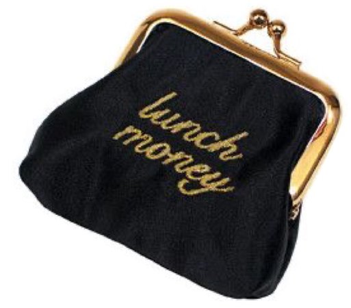 lunch money coin purse