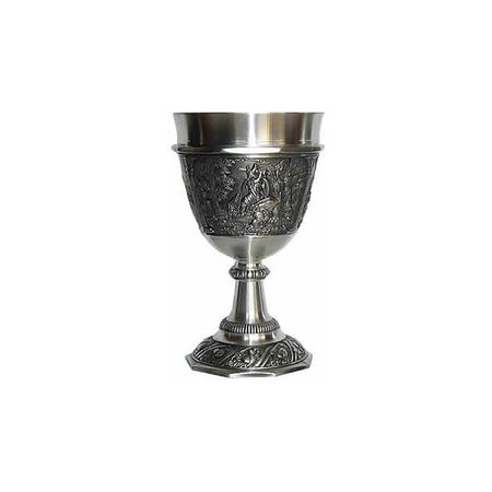 silver chalice cup goblet medieval png filler