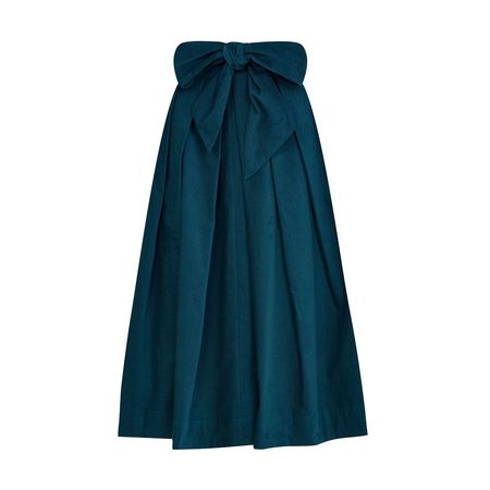 Jemima Needlecord Deep Teal Skirt | Emily and Fin | Wolf & Badger