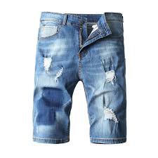 jean shorts with rips for men - Google Search