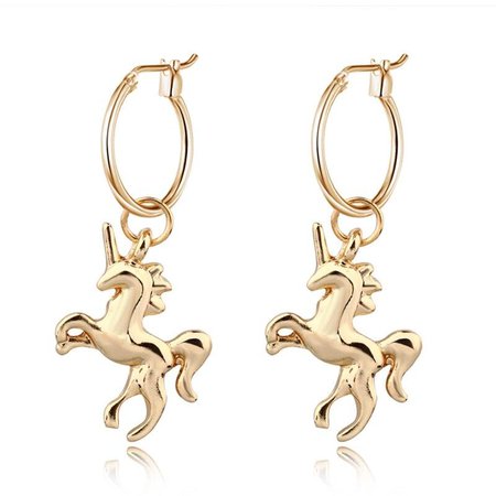 Unicorn Mini Hoop Earrings | Own Saviour