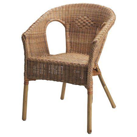 AGEN rattan, bamboo, Chair - IKEA