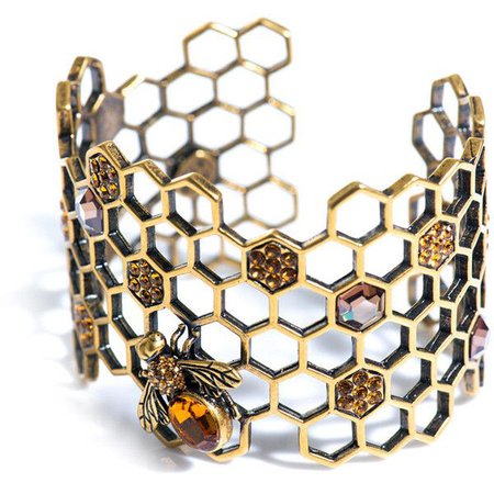 Honeycomb Bracelet Cuff