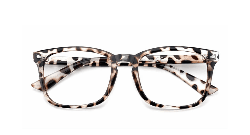 cheetah print glasses