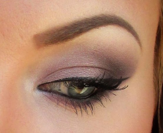 purple eye makeup soft