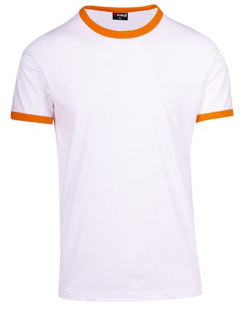 orange ringer t shirt
