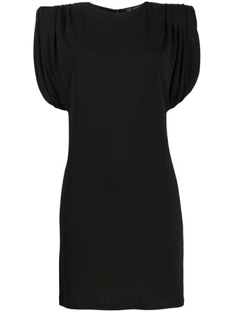 Versace, Black Jersey mini dress