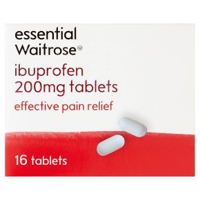 Essential Ibuprofen Tablets | Waitrose & Partners