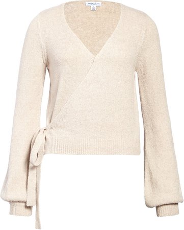 Current Air V-Neck Wrap Sweater