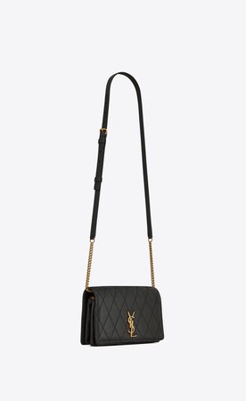 Saint Laurent ‎ANGIE Chain Bag In Diamond Quilted Lambskin ‎ | YSL.com