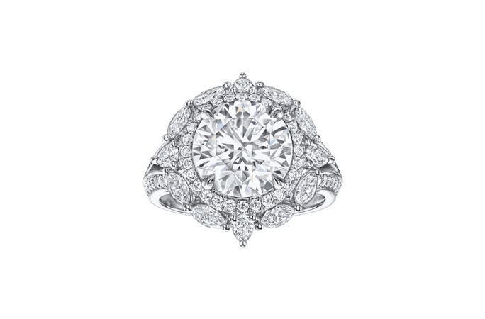 Round Brilliant Diamond Engagement Ring | Harry Winston