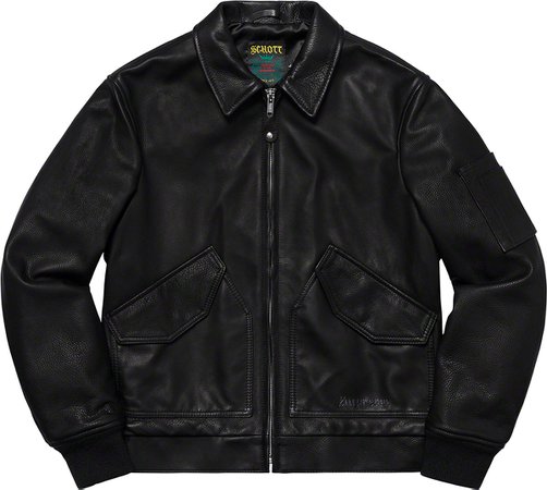 Supreme Supreme®/Schott® Leather Tanker Jacket