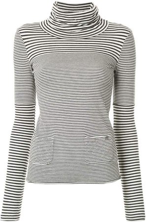 Chanel Pre Owned 2005 striped CC T-shirt