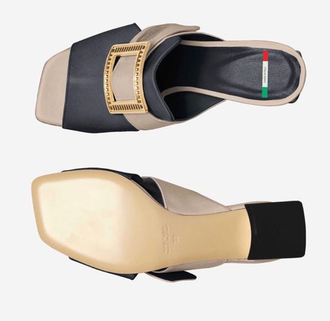 luxe sandals mules