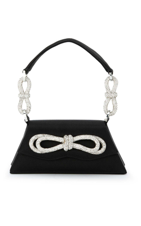 MACH & MACH Mini Samantha Double Bow Top Handle Bag $875