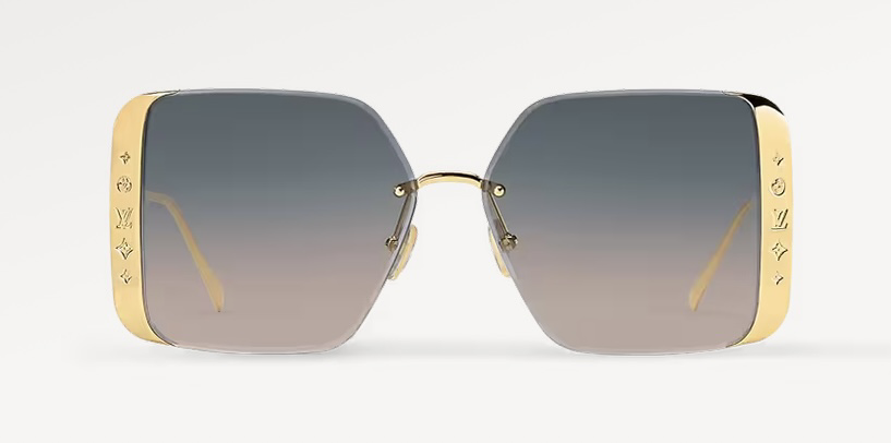 IV Moon Metal Square Sunglasses $745.00 | Louis Vuitton