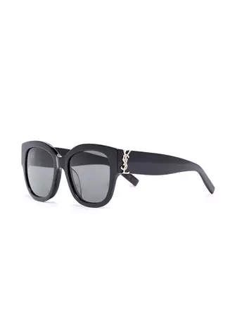 Saint Laurent Eyewear SL M95 oversized-frame Sunglasses - Farfetch