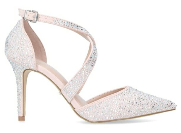 Carvela Pink Kross Jewel Shoes