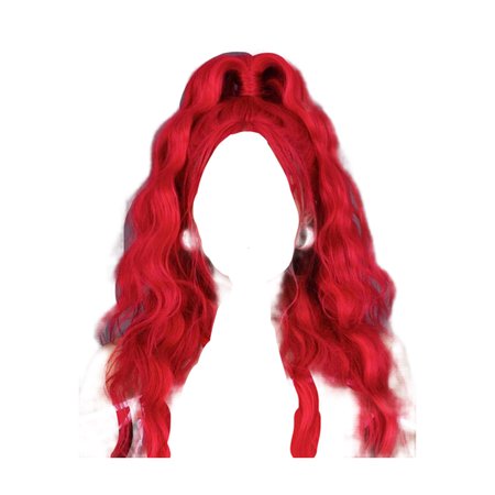 red wig png