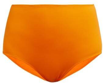 Fisch - Gouverneur High Rise Bikini Briefs - Womens - Orange