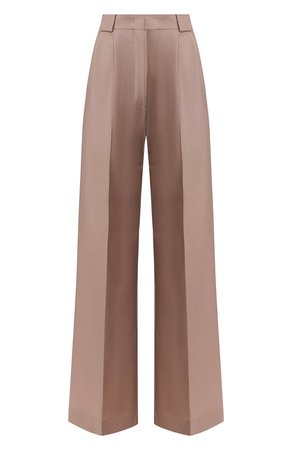 Женские бежевые шерстяные брюки FENDI — купить за 72000 руб. в интернет-магазине ЦУМ, арт. FR6240 5SC