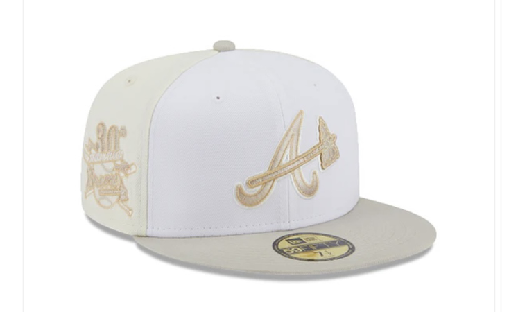 Atlanta Braves 50FIFTY Fitted Hat