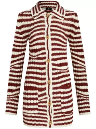 ETRO Striped Wool Cardigan - Farfetch