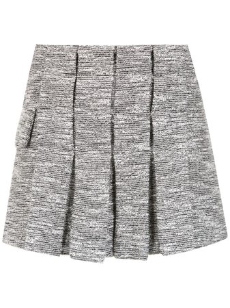Andrea Bogosian tweed pleated skirt $258 - Buy Online SS19 - Quick Shipping, Price