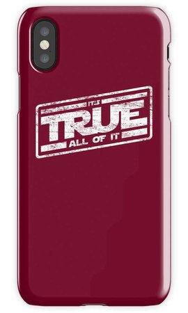 "It's True - All of It (aged look)" iPhone Cases & Covers by KRDesign | Redbubble