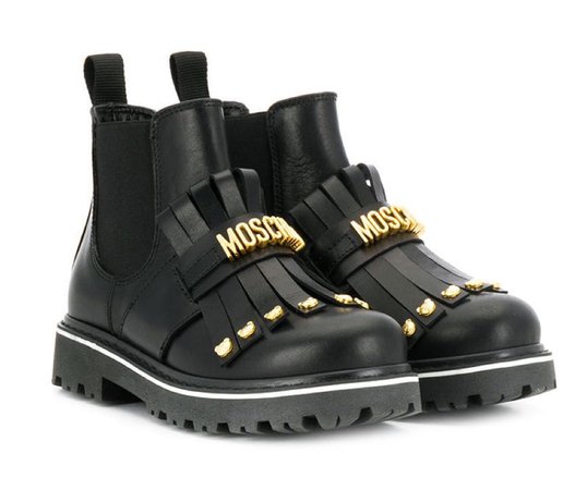 kids moschino boots