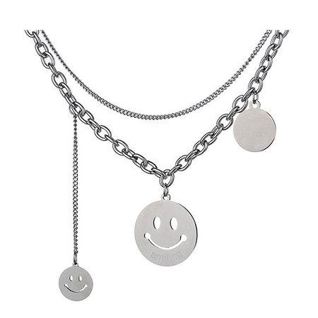 Fake Smile Chain Necklace – Boogzel Apparel