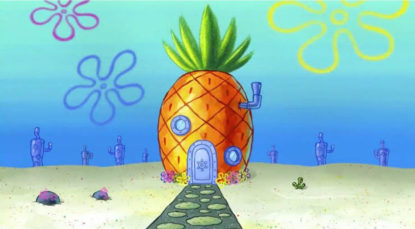 who lives in a pineapple