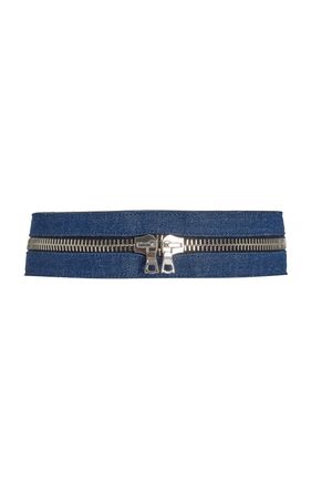 Zipper Denim Belt By Brandon Maxwell | Moda Operandi