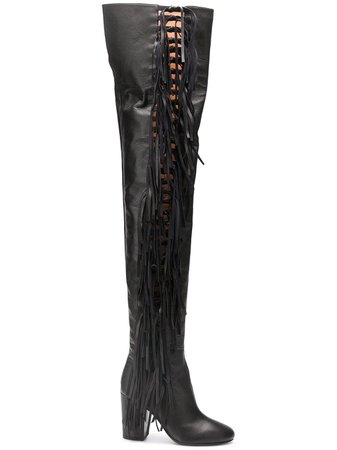Laurence Dacade Tied Thigh High Boots - Farfetch