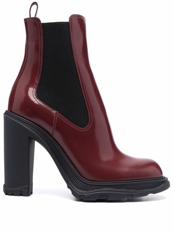 Alexander McQueen high-heeled boots - FARFETCH