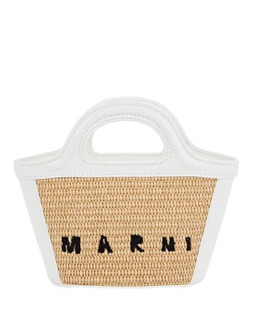 Marni Tropicalia Logo Tote Mini Bag | INTERMIX®