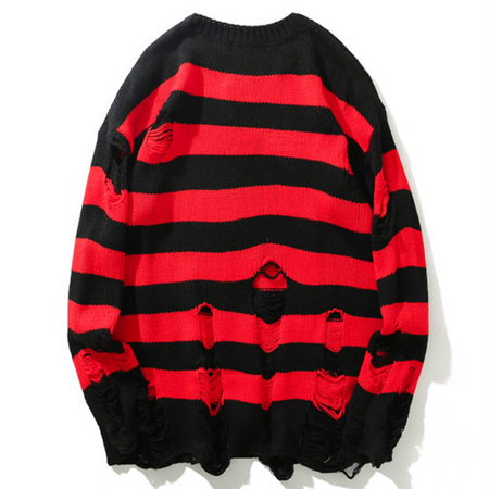 Black and Red striped shirt