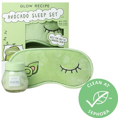 Avocado Melt Sleeping Mask Set - Glow Recipe