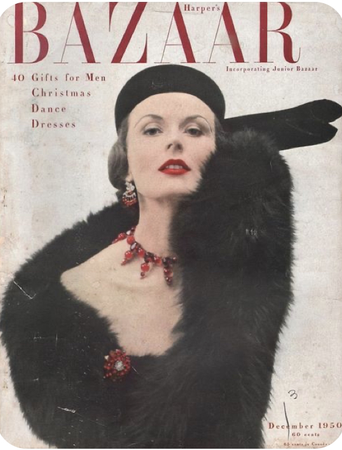 vintage Vogue fashion magazine photography
