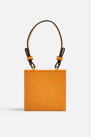 GRACE Yellow Acrylic Boxy Bag | Topshop