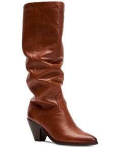 (21) Pinterest - Frye Women's Lila Slouch Tall Boots - Brown 10M | ˗ˏˋ shoplook / polyvore