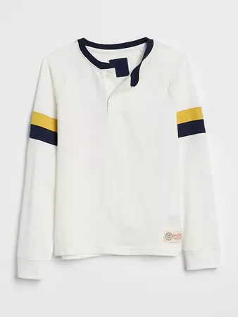 Henley Long Sleeve T-Shirt | Gap