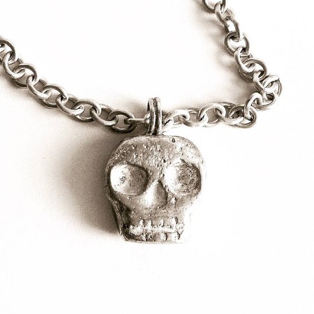 skull necklace mens - Google Search