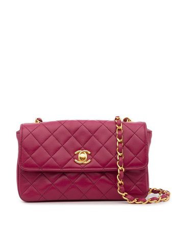 Chanel Pre-Owned 1985-1993 Diamond Quilted Shoulder Bag - Farfetch