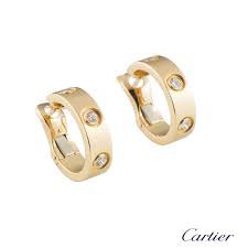 cartier earrings gold - Google Search