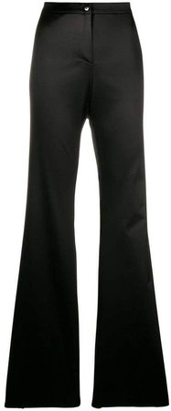 Pre-Owned flared tailored trousers