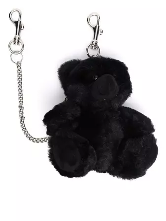vaquera teddy bear keychain