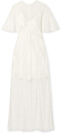 Lace Gown - White