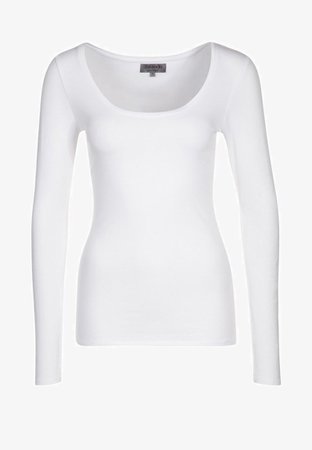 Zalando Essentials Long sleeved top - White
